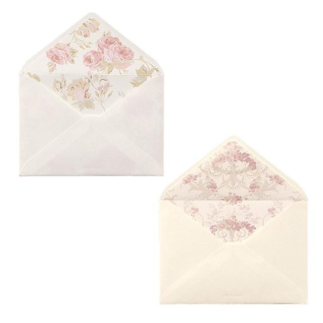 Laura Ashley ローラ アシュレイ 洋2封筒 クチュールローズ 日本製 封筒 花柄 おしゃれ 薔薇 5枚入りの通販はau Pay マーケット Withheart薔薇とレースと天使のお店