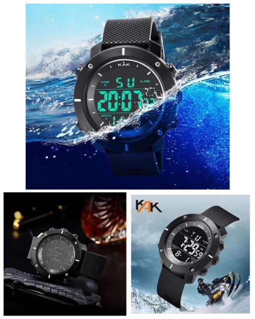 スポーツ腕時計 腕時計 Led デジタル腕時計 ミリタリー スポーツウォッチ デジタルウォッチ メンズ レディース 日常 防水 ブラックの通販はau Pay マーケット ゆうマート