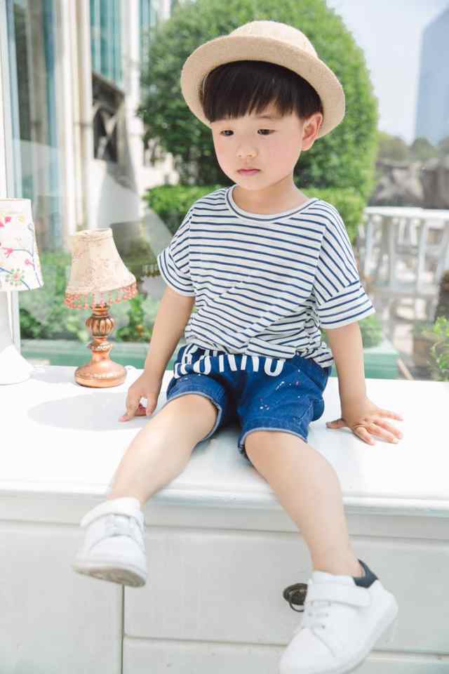 子供服 Tシャツ 半袖 男 ボーダー 可愛い ゆったり 半袖tシャツ 夏 キッズ トップス 韓国子供服の通販はau Pay マーケット Ceres