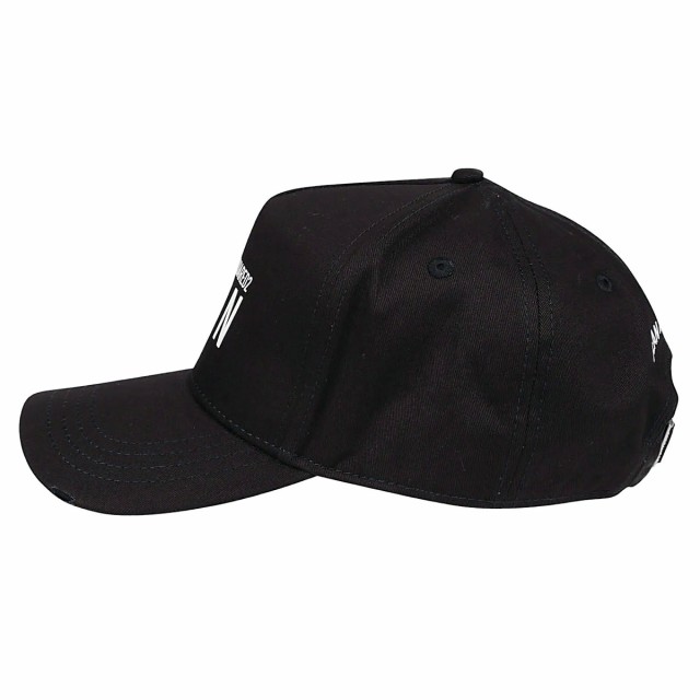送料無料 DSQUARED2 ディースクエアード BCM0413 05C04312 ブラック キャップ 帽子 ICON ロゴ