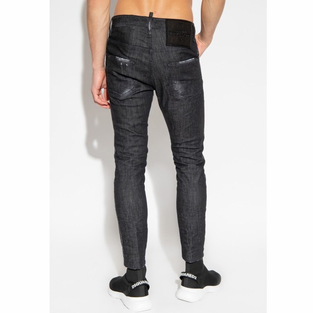 DSQUARED2 ディースクエアード SKATER JEAN ジップ デニム - デニム