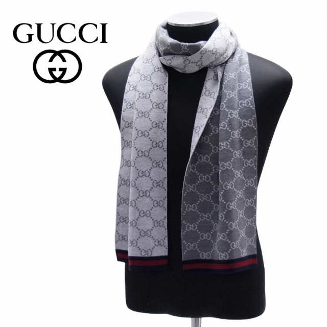 送料無料!!10 GUCCI グッチ グッチシマ マフラー ストール 男女兼用