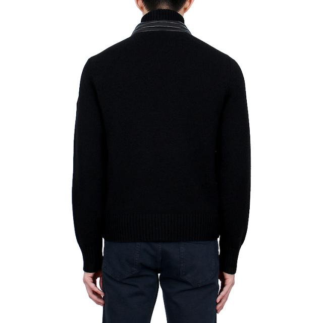送料無料 16 MONCLER GRENOBLE モンクレール グルノーブル 9B00011 M1122 ブラック ブルゾン ダウン切替_2