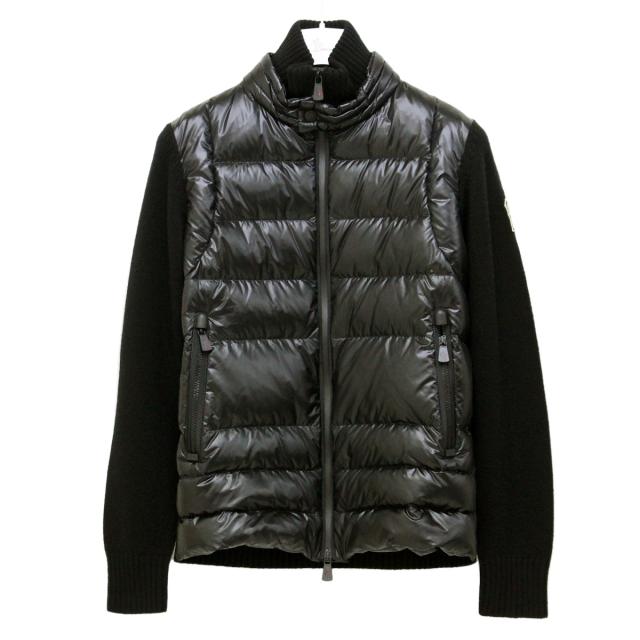 送料無料 16 MONCLER GRENOBLE モンクレール グルノーブル 9B00011 M1122 ブラック ブルゾン ダウン切替_3