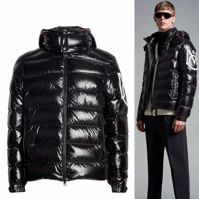 送料無料 MONCLER モンクレール SAULX 1A00007 5963V ブラック ダウンジャケット ブルゾン｜au PAY マーケット