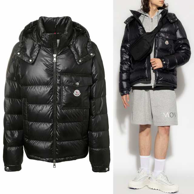 送料無料 MONCLER モンクレール WOLLASTON 1A00001 595ZZ ブラック