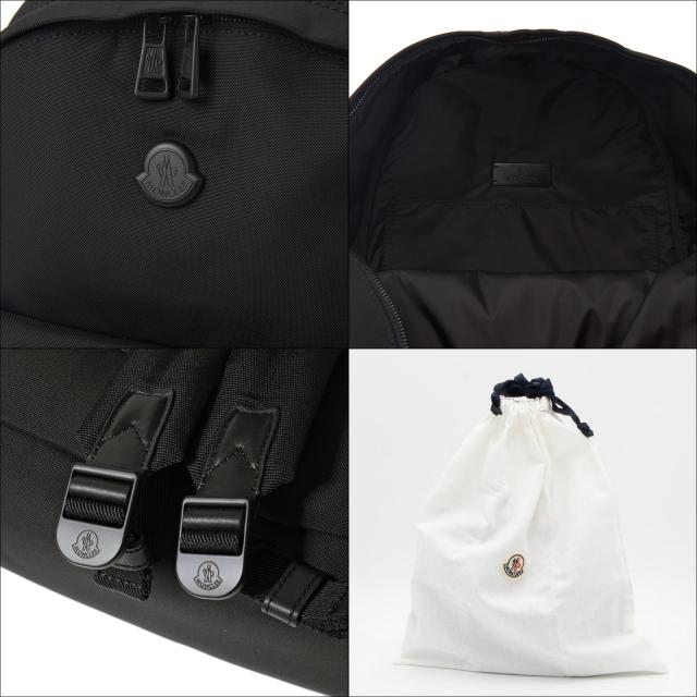 送料無料 9 MONCLER モンクレール 5A00009 M7755 NEW PIERRICK ブラック バックパック リュックサック_4