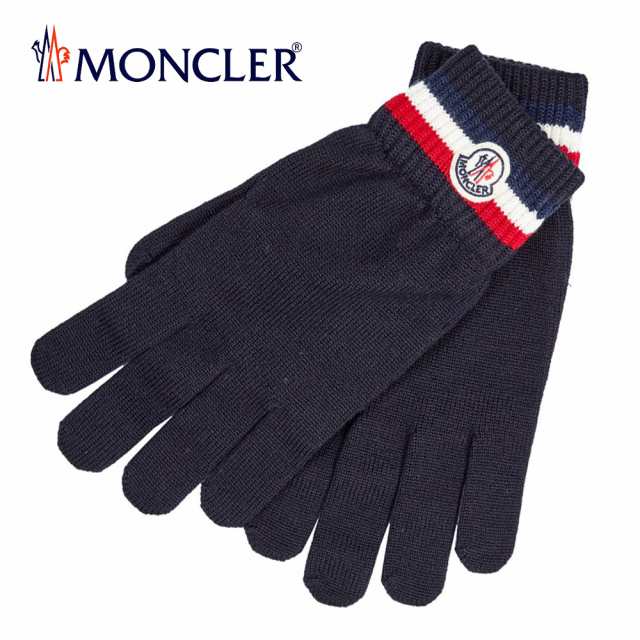 送料無料 30 MONCLER モンクレール 0054900 02292 ネイビー ロゴ