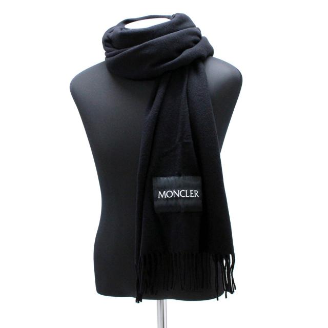 【未使用タグ付き】MONCLER モンクレール マフラー ストール イタリア製 MONCLER マフラー (MONCLER モンクレール マフラー - 青系