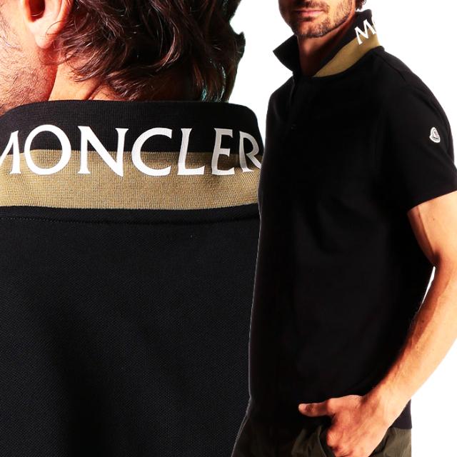 MONCLER モンクレール ポロシャツ ブラック XXL MONCLER ブラック ポロシャツ XXL