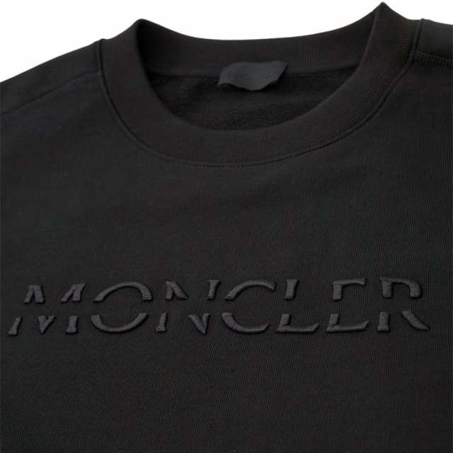 送料無料 57 MONCLER モンクレール 8G00010 809KR ブラック トレーナー