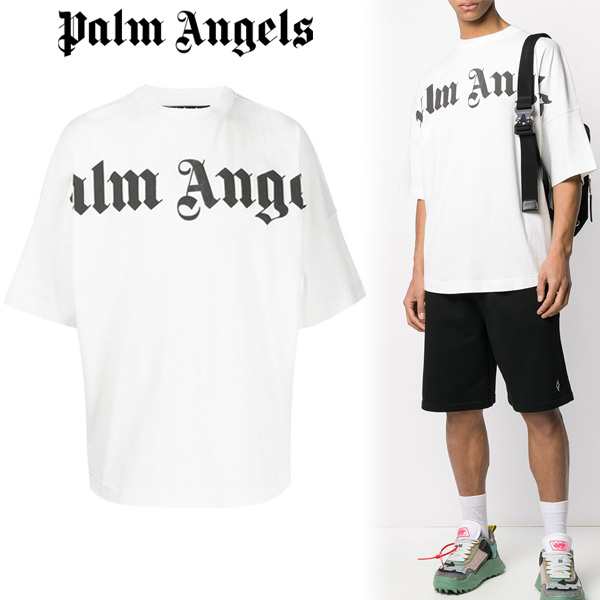 Palm angels パームエンジェルス ロゴ Tシャツ 半袖 - rehda.com