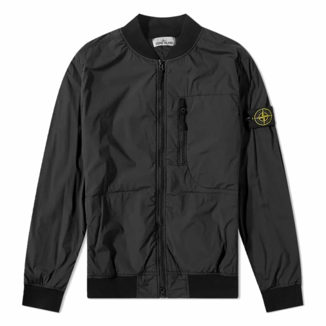 送料無料 3 STONE ISLAND ストーンアイランド 761541331 V0029 ブラック ナイロン ブルゾン ジャケット