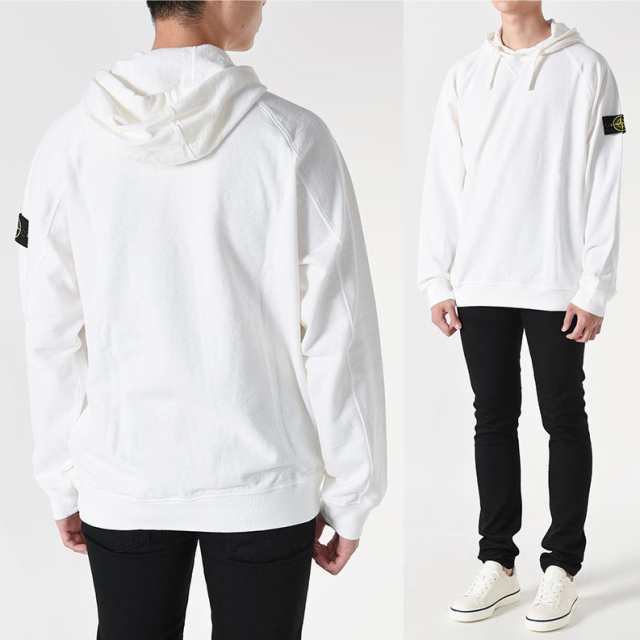 送料無料 22 STONE ISLAND ストーンアイランド 791561720 V0029 ブラック パーカー フーディー size L