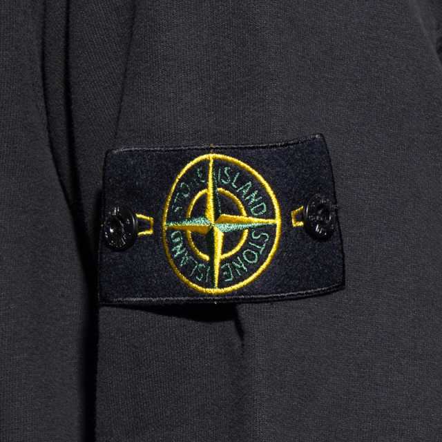 送料無料 22 STONE ISLAND ストーンアイランド 791561720 V0029 ブラック パーカー フーディー size L