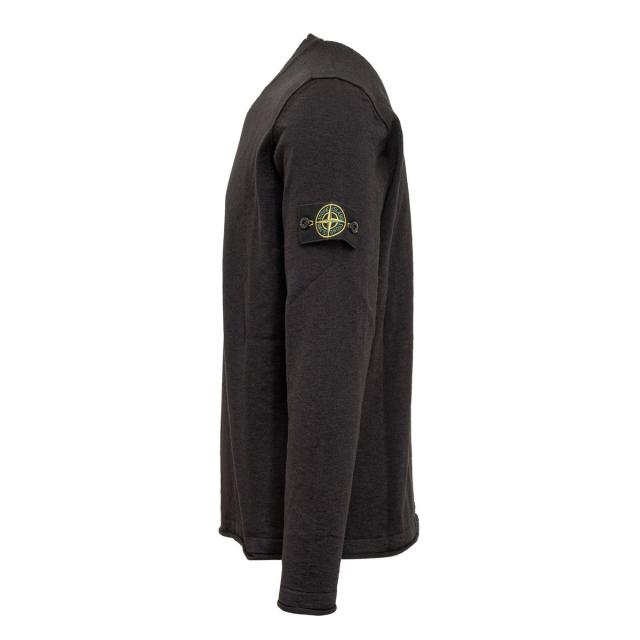 送料無料 35 STONE ISLAND ストーンアイランド 8015502B0 A0029 ブラック サマーニット セーター_3