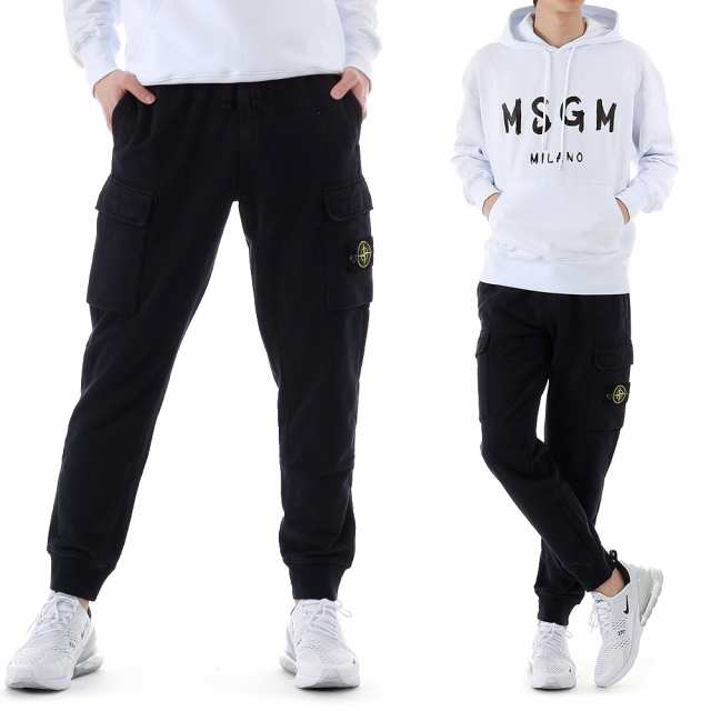 送料無料 13 STONE ISLAND ストーンアイランド 761564751 V0020 ネイビー スウェットパンツ