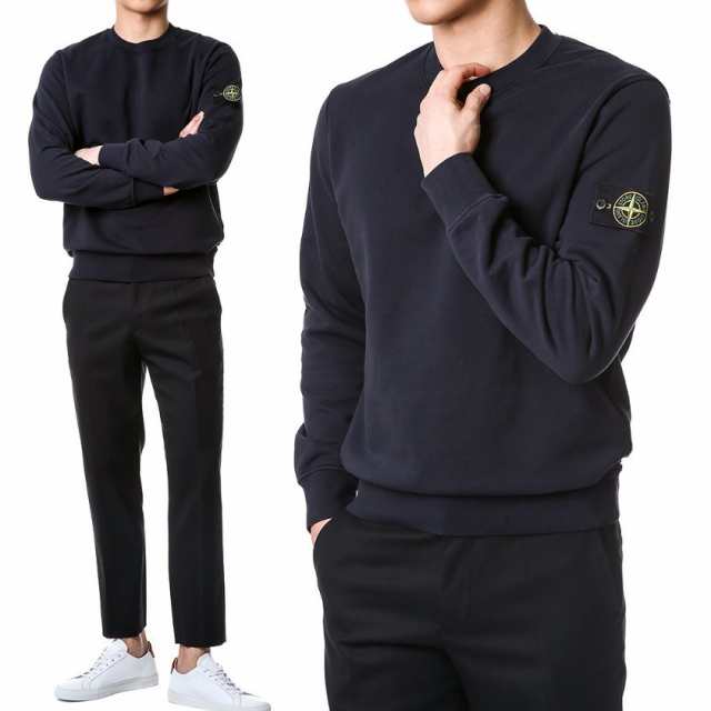 送料無料 23 STONE ISLAND ストーンアイランド 101563051 A0020 ネイビー トレーナー スウェット｜au PAY マーケット