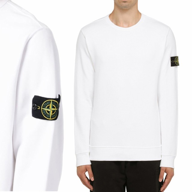 送料無料 28 STONE ISLAND ストーンアイランド 791560577 V0029 ブラック トレーナー スウェット size M