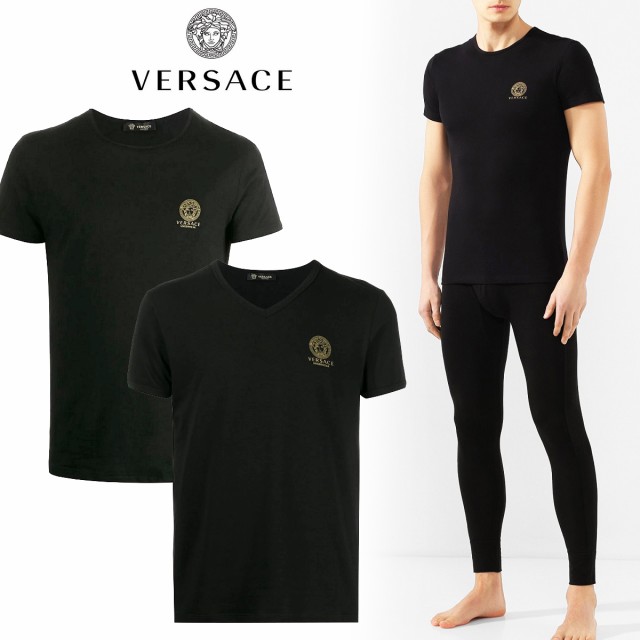 送料無料 4 5 Versace ヴェルサーチ Auua Auua メデューサ ブラック Tシャツの通販はau Pay マーケット セレクトショップneo