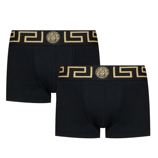 送料無料 2 VERSACE ヴェルサーチ AU10181 A232741 ブラック