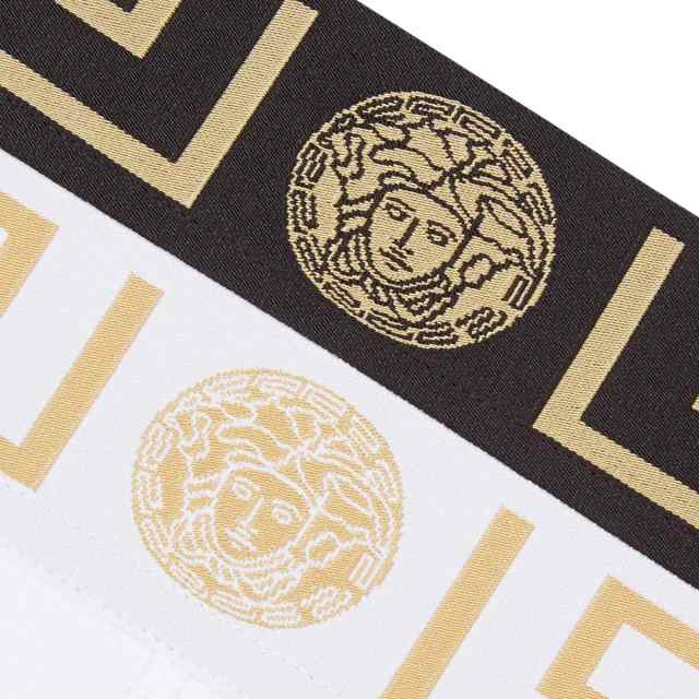 送料無料 4 VERSACE ヴェルサーチ AU10181 A232741 A83K ブラック ...