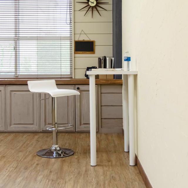 カウンターフリーバーテーブル カウンターテーブル ハイタイプ 60cm×45cm 高さ90cm ホワイト TY-H6045WH フリーバーテーブル 75×45 ブラック カウンターフリーバーテーブル