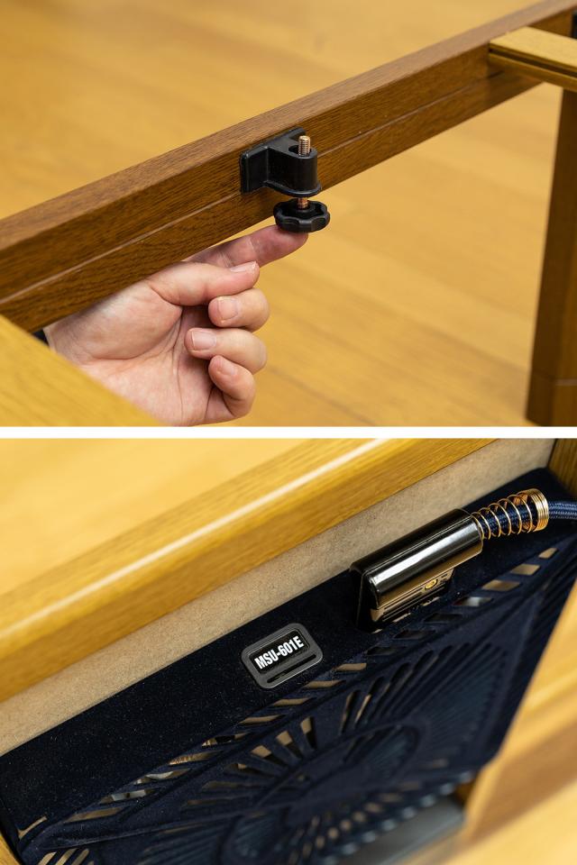 コタツ 継脚式 手元コントローラー 105×75 MYK-T105 長方形