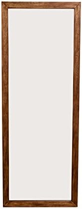 MANO アンティークジャンボミラー ブラウン 鏡 全身 アンティーク調 立掛けタイプ H1600 スタンドミラー