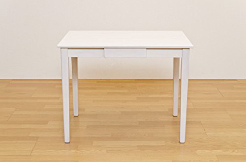 7,248円木製テーブル　90×60　WW　ホワイトウォッシュ　デスク