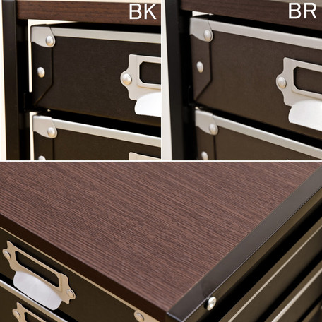 Popan 収納チェスト 5段 ブラウン Popan 収納チェスト5段 TCP-05 BR