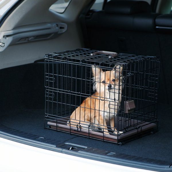 ケージ 折りたたみケージ アイアンブラックカラー Oke 450r 超小型犬 小型犬 ケージ 折りたたみ 移動 おでかけ ドライブ 通院 お留守番 の通販はau Pay マーケット Pet館 ペット館