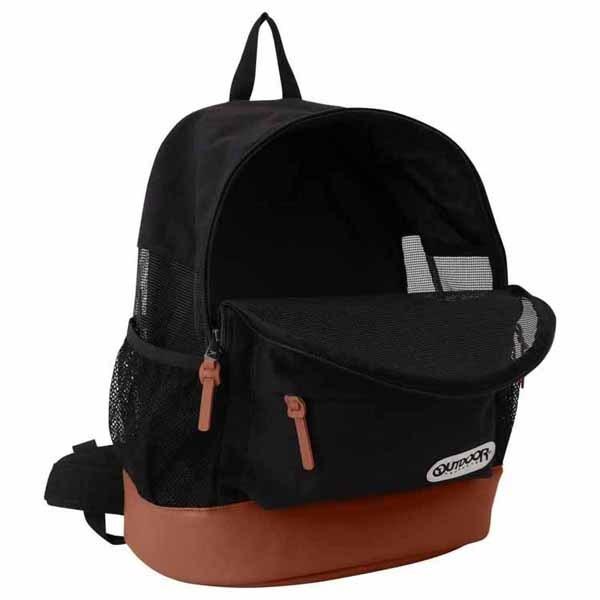 犬 猫 キャリーバッグ リュック ペットキャリーバッグ おでかけ OUTDOOR PRODUCTS DAYPACK メッシュキャリー M ブラック OD193-011-001 (D)_3