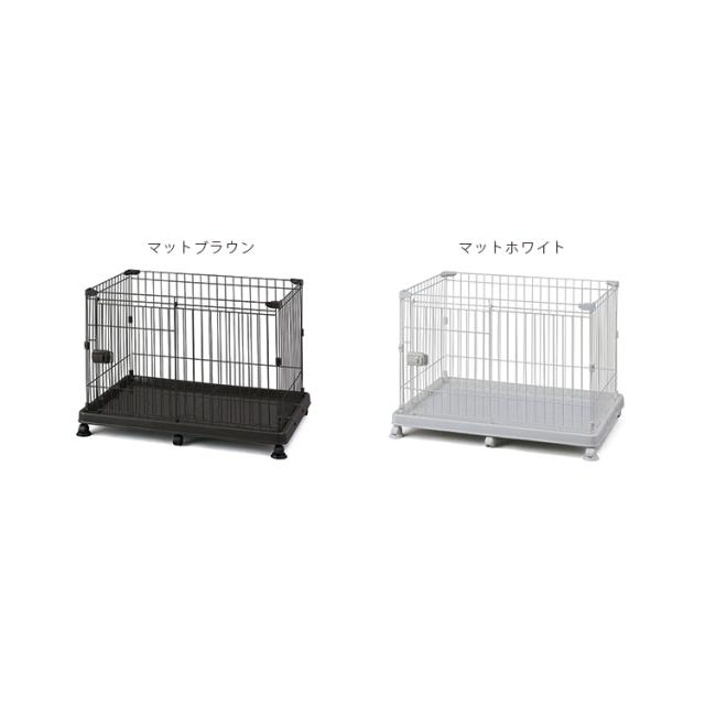 犬 ケージ ペットケージ 犬用ケージ ペットサークル 犬 アイリスオーヤマ ケージ サークル システムサークルトレー付き STS-600TN 小型犬 システムサークル ペット用品 送料無料_2