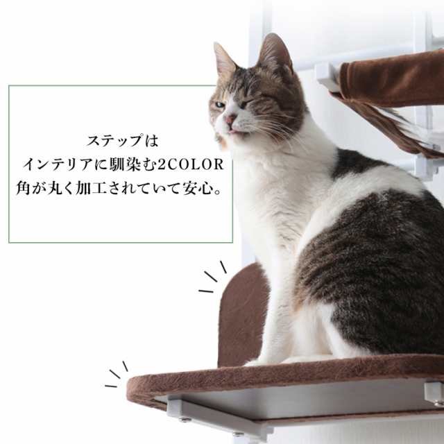 キャットタワー 突っ張り キャットウォークプラス キャットツリー ハンモック付き インテリア 突っ張り おしゃれ かわいい キャットウォの通販はau Pay マーケット Pet館 ペット館