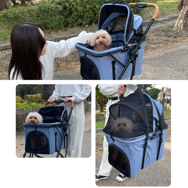 犬 カート ペット 2wayペットカート 1691109001 全3色 ペット