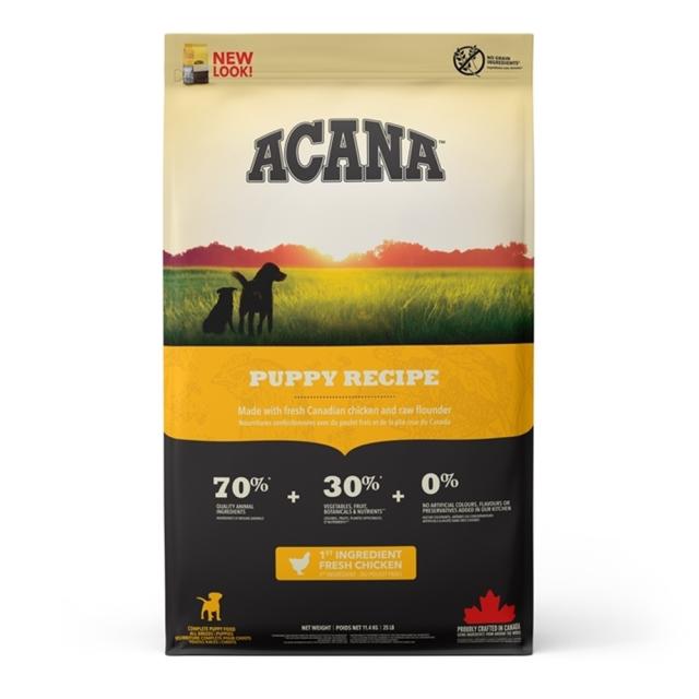 ★10%OFFクーポン有!25日迄★ 犬用 ドッグフード ACANA アカナ パピーレシピ 11.4kg 穀類不使用 子犬 仔犬 プレミアムフード アカナ トランペッツ Trumpets の通販は