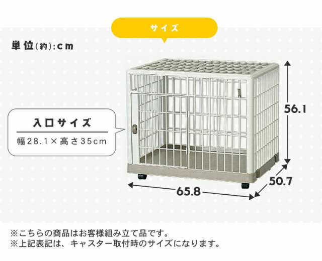 ケージ 犬 サークル ゲージ 小型犬 安い 人気 おすすめ プラケージ 室内 ペットケージ プラスチック 送料無料 おしゃれ かわいい 錆びなの通販はau Pay マーケット Pet館 ペット館