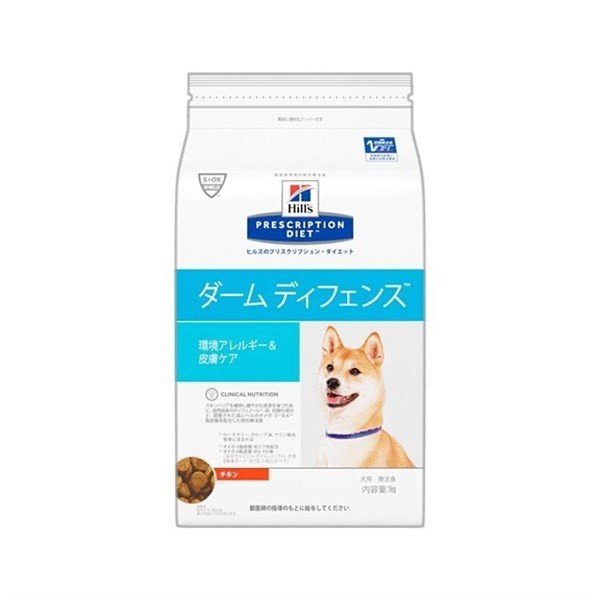 ヒルズ 犬 ドッグフード 療法食 ダーム ディフェンス チキン 3kg ドライ 環境エネルギー 皮膚ケア アトピー性皮膚炎 食事療法 ペットフーの通販はau Pay マーケット 暮らし健康ネット館