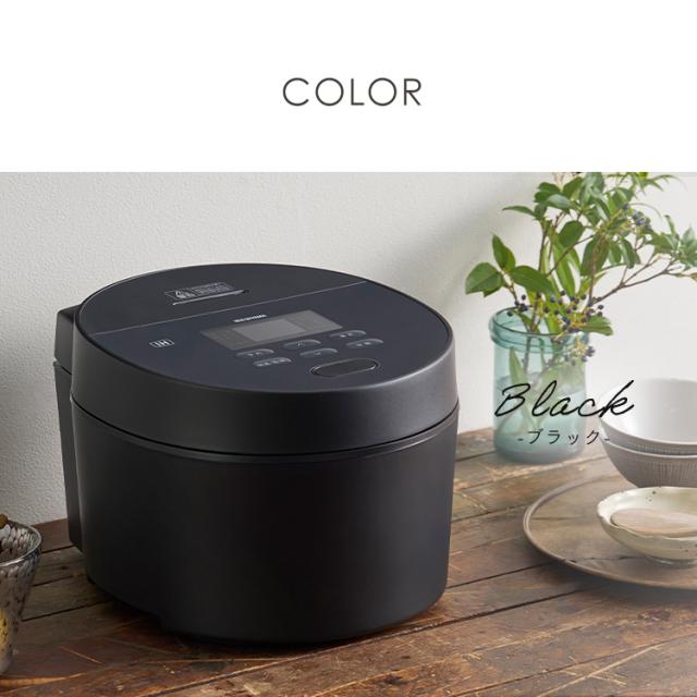 炊飯器 3合 一人暮らし IHジャー炊飯器 3合 RC-ISA30-W RC-ISA30-B ホワイト ブラック 炊飯器 炊飯ジャー ご飯 炊きたて IHジャー 炊飯機 ひとり暮らし 3 IHジャー炊飯器 3合 炊飯 ジャー IH ih 銘柄炊き 炊き分け アイリスオーヤマ 送料無料_8