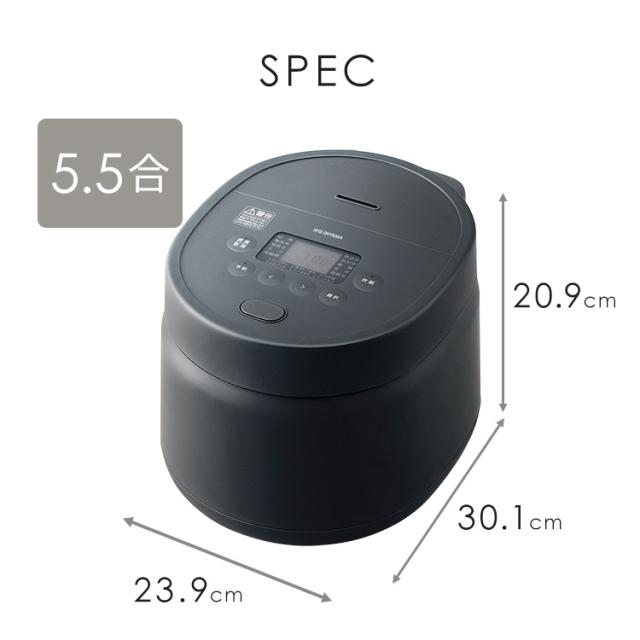 炊飯器 5.5合 新生活 ジャー炊飯器 5.5合 SHK-NR110-HA アッシュ [B] 炊飯器 5.5合 新生活 白米 無洗米 早炊き 銘柄炊き 炊飯 ジャー 炊飯ジャー エコ 麦飯 玄米 雑穀米 おかゆ 炊込み アイリスオーヤマ 送料無料_14