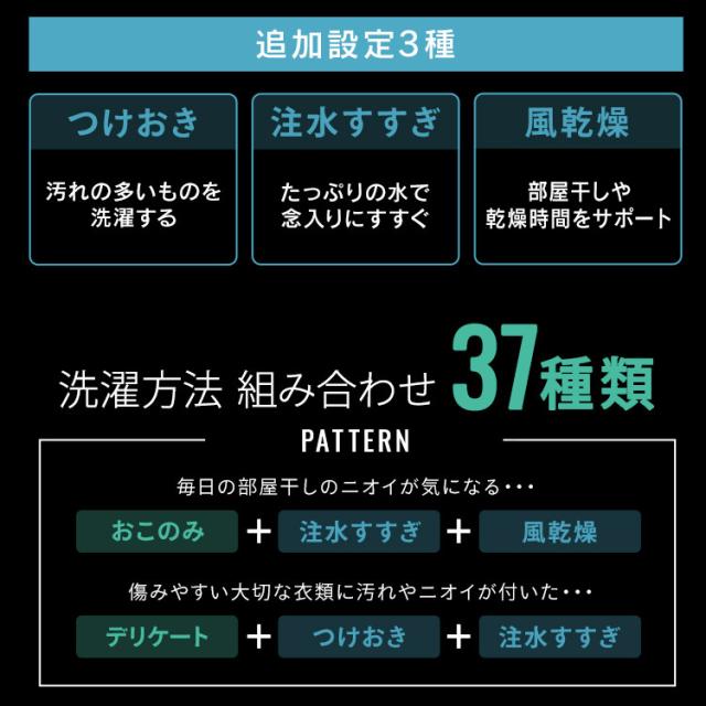 【設置込】 洗濯機 6kg 縦型洗濯機 全自動洗濯機 本体 一人暮らし 縦型 特急コース 時短 タイパ ガチ落ち 極渦洗浄 清潔 洗濯物 取り出しやすい コンパクト シンプル 新品 6キロ 新生活 アイリスオーヤマ オッシュ フィット OSH fit ITW-60B01 * (HS) 送料無料_9