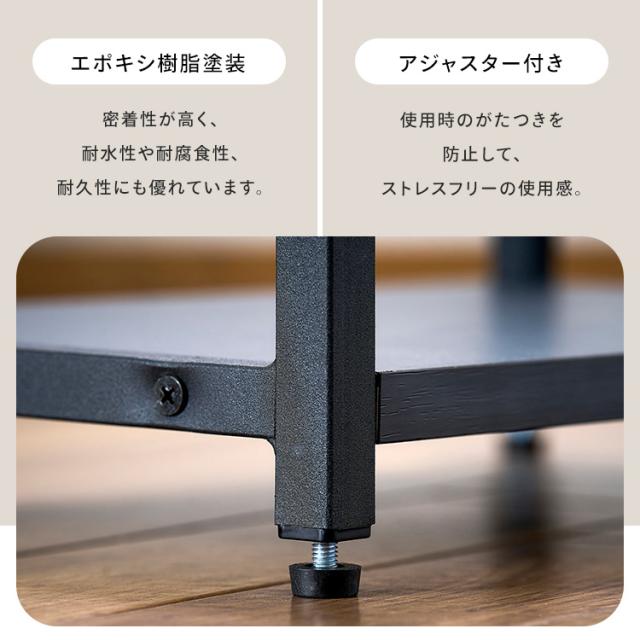 テーブル サイドテーブル LDK アイリスオーヤマ * SST-380 ベッド サイド ナイトテーブル スリム おしゃれ ソファ 収納 パソコン 伸縮 シンプル コンパクト 簡易テーブル スチール ミニ ワイド 木目調 スライド ローデスク オープン 伸長 モダン 省スペース_11