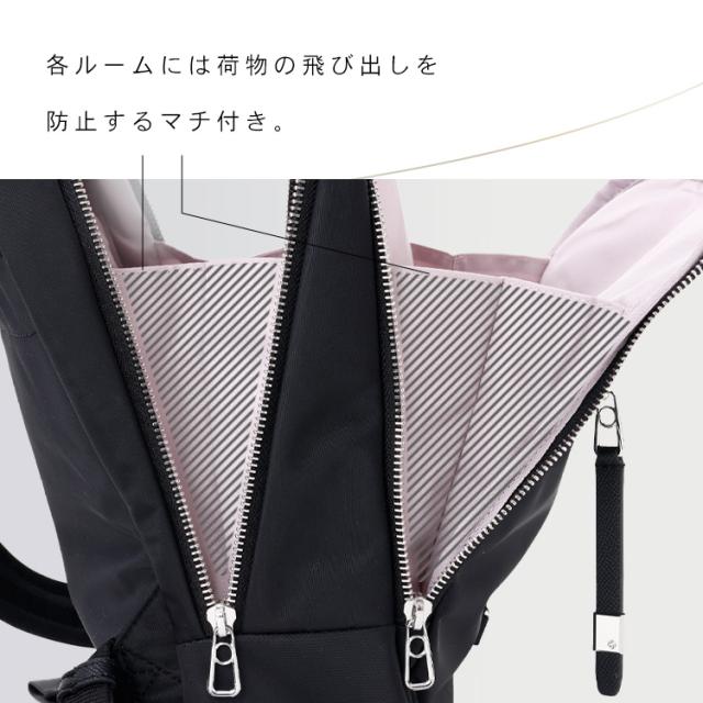 サムソナイト Samsonite リュックバックパック 超軽量 BACKPACK S BLACK 144370-1041 ビジネス スーツ リュックサック サムソナイトリュック レディース メンズ スタイリッシュ機能的 送料無料_9