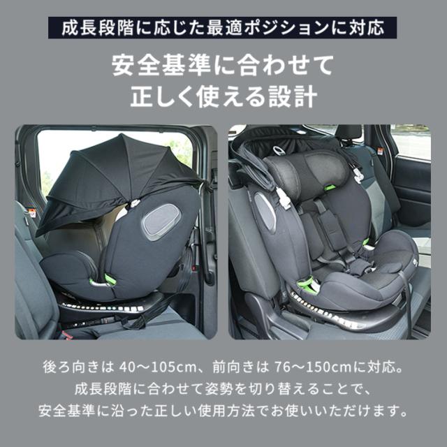 チャイルドシート 新生児 R129 ロングユース おでかけ 360度回転式