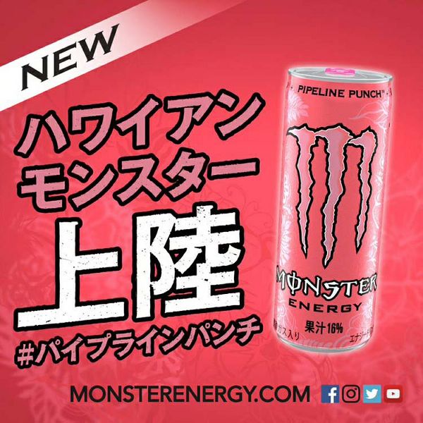 MONSTER ENERGY パイプラインパンチ 355ml 48本 飲料・酒 モンスターエナジーパイプラインパンチ48本セット