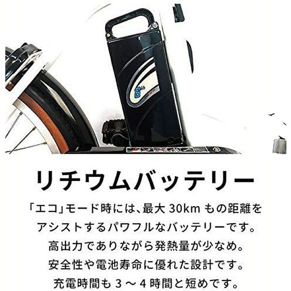自転車 折りたたみ 電動 電動自転車 折り畳み自転車 電動アシスト自転車 20インチ 6段変速 折畳電動自転車20インチ6段8AH TDN-206XｰNYB [代引不可] 全4色 PELTECH 8AHバッテリー TDN-206 eバイク e-bike 送料無料_3