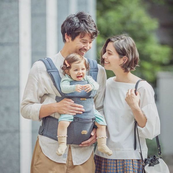 BELK-S firstセット 【B】 全4色 抱っこひも ベビー＆ミー ヒップシート ちょい抱き 新生児から グッドデザイン ベルク 男女兼用 送料無料_1