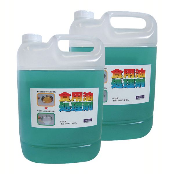 【2個】天ぷら油処理剤 油コックさん 5L UYEKI ウエキ 油処理 天ぷら油 再利用 洗浄剤 流せる 土作り 油汚れ 洗浄剤 業務用 送料無料の通販は