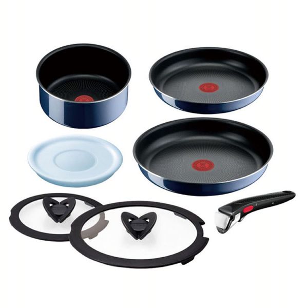 インジニオ･ネオ ロイヤルブルー･インテンス セット7 ガス火専用 ブルー L43794 フライパン 鍋 セット 取っ手のとれる ガス火対応 耐久性 温度の見える 海外ブランド フライパンセット 鍋セット T-fal ティファール 送料無料の通販は 14,731円